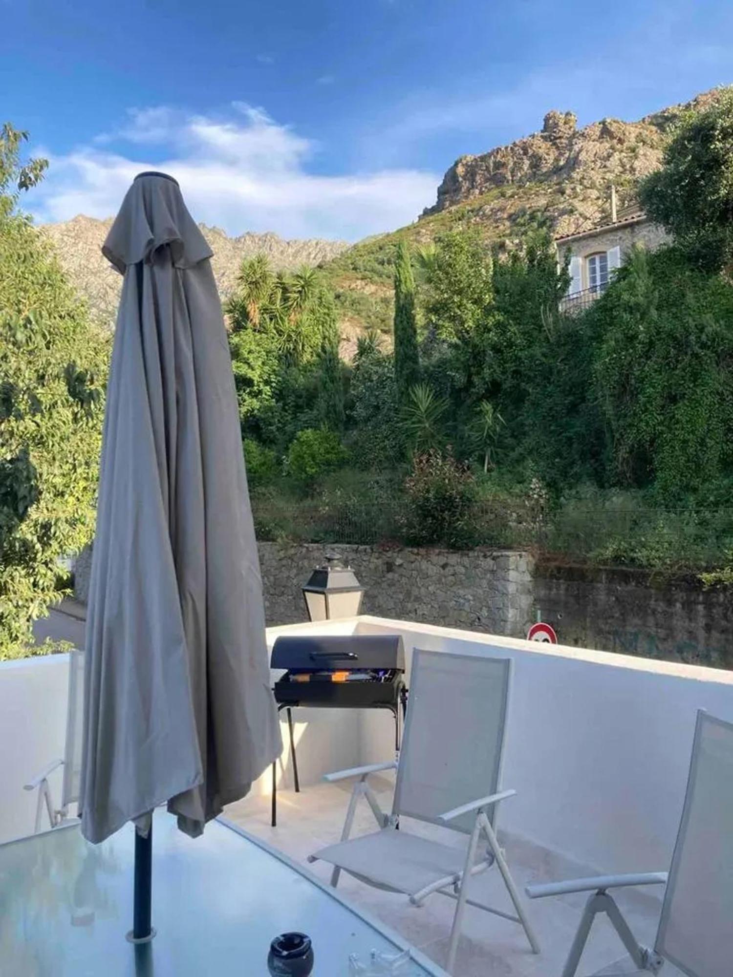 Appartement Duplex Entre Mer Et Montagne Feliceto 80 M² Balcon Exterior foto